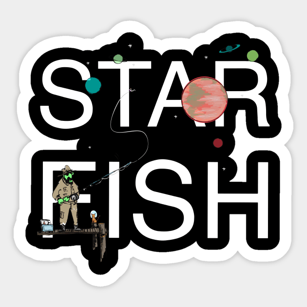 Star fish Sticker by Atmospheric Comics Company